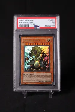 PSA 5 Andro Sphinx EP1-EN002 Yu-Gi-Oh! Movie Exclusive Pack Unlimited Yu-Gi-Oh! - Image 1