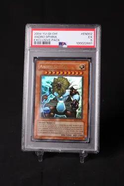 PSA 5 Andro Sphinx EP1-EN002 Yu-Gi-Oh! Movie Exclusive Pack Unlimited Yu-Gi-Oh! - Image 2