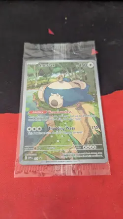 Snorlax SVP EN 051 Black Star Promo Scarlet & Violet Pokemon 151 Card - SEALED - Image 1