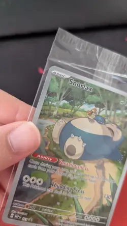 Snorlax SVP EN 051 Black Star Promo Scarlet & Violet Pokemon 151 Card - SEALED - Image 3
