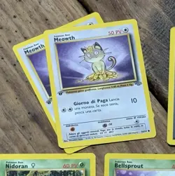 OLD Pokemon Cards, ITALIAN Assorted TYPES~Lot of 12~Pre-Owned - Image 2