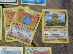 OLD Pokemon Cards, ITALIAN Assorted TYPES~Lot of 12~Pre-Owned - Image 5