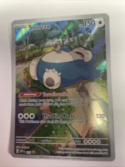 Snorlax Promo SV: Scarlet & Violet Promo Cards 051 Pokemon - NM Free Shipping - Image 1