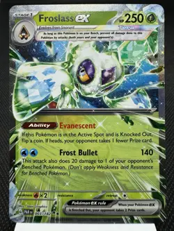 Froslass ex 003/182 - Ultra Rare Holo - Paradox Rift Pokemon Card NM - Image 1