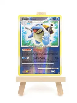 Blastoise 2/132 Diamond&Pearl Secret Wonders Reverse Holo Rare Pokemon Card - Image 1