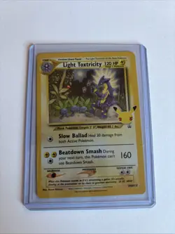 Light Toxtricity SWSH137 SWSH: Sword & Shield Promo Cards Holo - Image 2