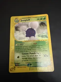 Pokemon Card -Jumpluff - Aquapolis Holo - H13 / H32 - Eng - No Shining Charizard - Image 2
