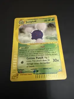 Pokemon Card -Jumpluff - Aquapolis Holo - H13 / H32 - Eng - No Shining Charizard - Image 3