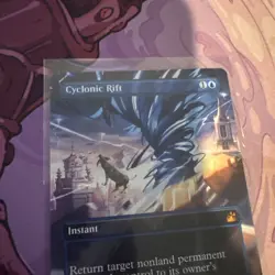 Magic the Gathering Rift Cyclonic RVR JP Near Mint Condition - Image 1