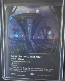 Susur Secundi, Void Altar (Borderless) (Galaxy Foil) Edge of Eternities Foil - Image 1
