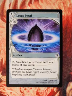Lotus Petal (Future Sight) Mystery Booster 2 Magic MTG MB2 - Image 1