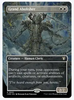 Grand Abolisher (Borderless) Commander Masters Regular - Image 1