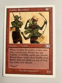 Goblin Recruiter Classic MTG Core Set 6th Edition Regular - Image 1