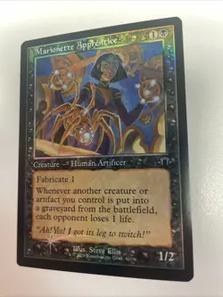 MTG Marionette Apprentice Retro Modern Horizons 3 Foil NM Free Shipping - Image 1