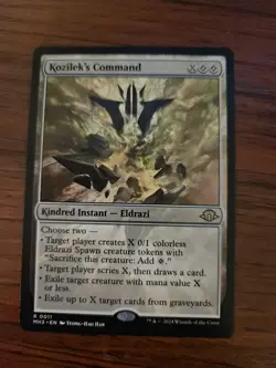 Kozilek's Command Modern Horizons 3 Regular - Image 1