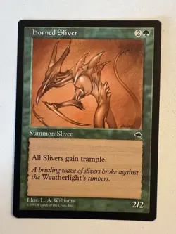Horned Sliver Tempest Regular X1 NM - Image 1