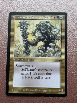 Sol'kanar the Swamp King MTG Magic the gathering - Image 1