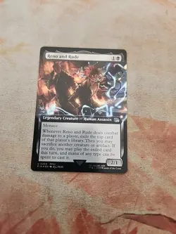 Reno And Rude Extended Art Foil Final Fantasy MTG NM - Image 1