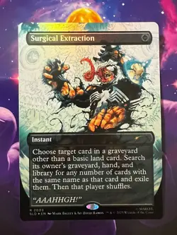 MTG | Surgical Extraction (2003) [Secret Lair Spiderman] ✨FOIL✨ - Image 1