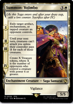 Summon: Yojimbo Regular NM MTG - Image 1