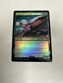 Diamond Weapon NM Final Fantasy Foil Magic The Gathering Mtg Near Mint Legendary - Image 1