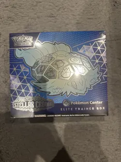 Pokemon TCG: Stellar Crown Pokemon Center Elite Trainer Box, New And Sealed - Image 1