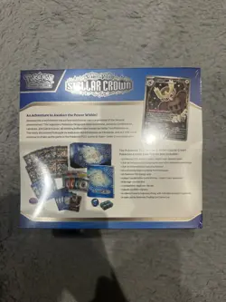 Pokemon TCG: Stellar Crown Pokemon Center Elite Trainer Box, New And Sealed - Image 3