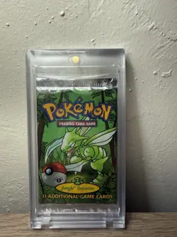 1999 Pokemon Jungle 1st Edition Booster Pack - Image 1