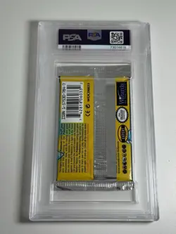 PSA 8 Pokemon TCG Base Set Unlimited Booster Pack Blastoise Artwork WOTC 1999 - Image 2