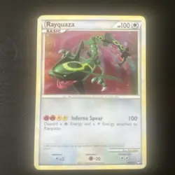 Pokemon TCG Rayquaza Call of Legends Holo Rare 20/95 MP - Image 1