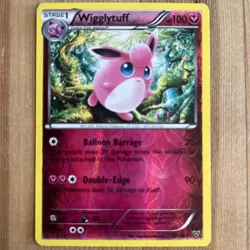 Wigglytuff - 90/146 - Rare - Reverse Holo LP, English Pokemon XY Base Set - Image 1