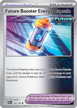 POKEMON SV PARADOX RIFT: HOLO - FUTURE BOOSTER ENERGY CAPSULE 164/182 - Image 1