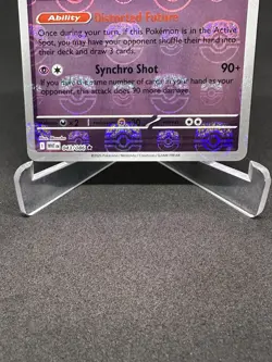 2025 Pokemon TCG Scarlet Violet White Flare Gothitelle Masterball Holo 43/86 - Image 4