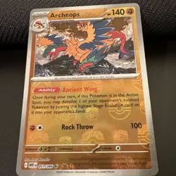 Pokemon Archeops 051/086 Masterball Reverse Holo (White Flare) NM Pre-Owned - Image 1