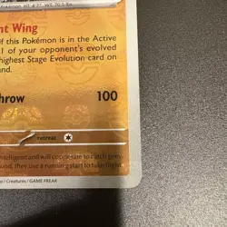 Pokemon Archeops 051/086 Masterball Reverse Holo (White Flare) NM Pre-Owned - Image 5