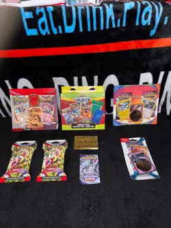 Pokemon Mystery power box Factory Sealed+Sealed lot, mixed lot boosters, - Image 1