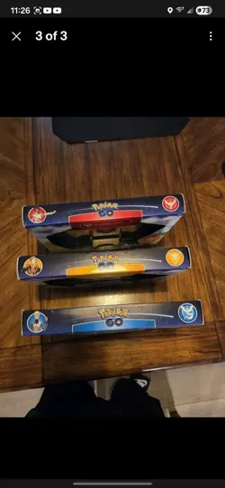 Pokemon Go- Sealed- Special Collection Box Set of 3 Team Valor, Mystic, Instinct - Image 3