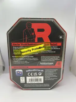Pokemon TCG Team Rocket's Mewtwo EX Tin! Factory Sealed - Image 2
