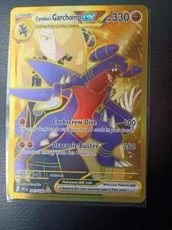 Pokemon TCG Cynthia's Garchomp ex 241/182 Sv10: Destined Rivals Holo MINT 💎💎💎 - Image 1