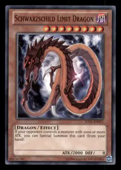 Yugioh Schwarzschild Limit Dragon #JOTL-EN015 Judgment of the Light LP - Image 1