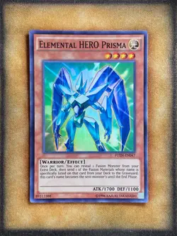 Yugioh Elemental HERO Prisma FUEN-EN047 Super Rare NM - Image 1