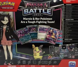 2025 Pokemon TCG: MARNIE Rival Battle Deck (open No Promos) 60 Card Deck & More - Image 3