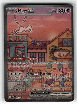 Mew ex - 053 SV: Scarlet & Violet Promo Cards NM Pokemon Card TCG - Image 1
