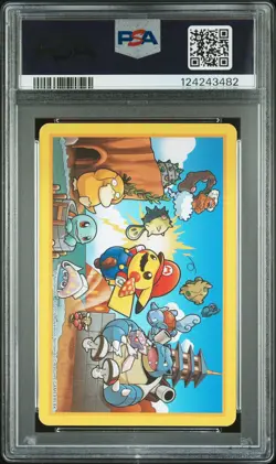 2016 POKEMON PLAYING CARDS MARIO PIKACHU 8 OF HEARTS PSA 10 - Image 2