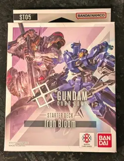 Gundam Card Game Starter Deck ST05 Iron Bloom New Sealed English - Image 1