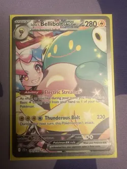 Iono's Bellibolt EX 183/159 SV09 Holo Card Journey Together - Image 1