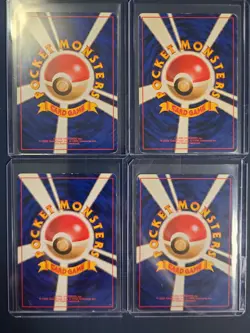 Pokemon Masaki 4 card set Alakazam Machamp Golem Omastar Moderate MP - No Gengar - Image 2
