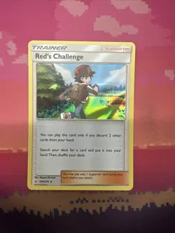 Pokemon Card Red's Challenge Unbroken Bonds Holo Rare 184/214 Near Mint - Image 1