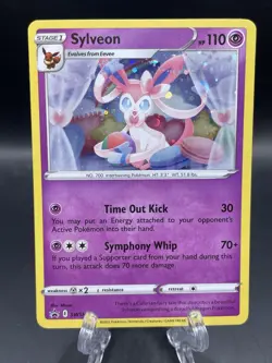 Sylveon SWSH211 SWSH: Sword & Shield Promo Cards Cosmos Holo - LP - Image 1