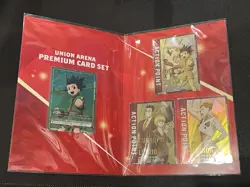 UNION ARENA PREMIUM CARD SET HUNTER X HUNTER GON KILLUA CURARPIKT ACTION POINT - Image 2